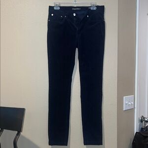 Slate & Stone Sloan Slim Fit Navy Corduroy Pants